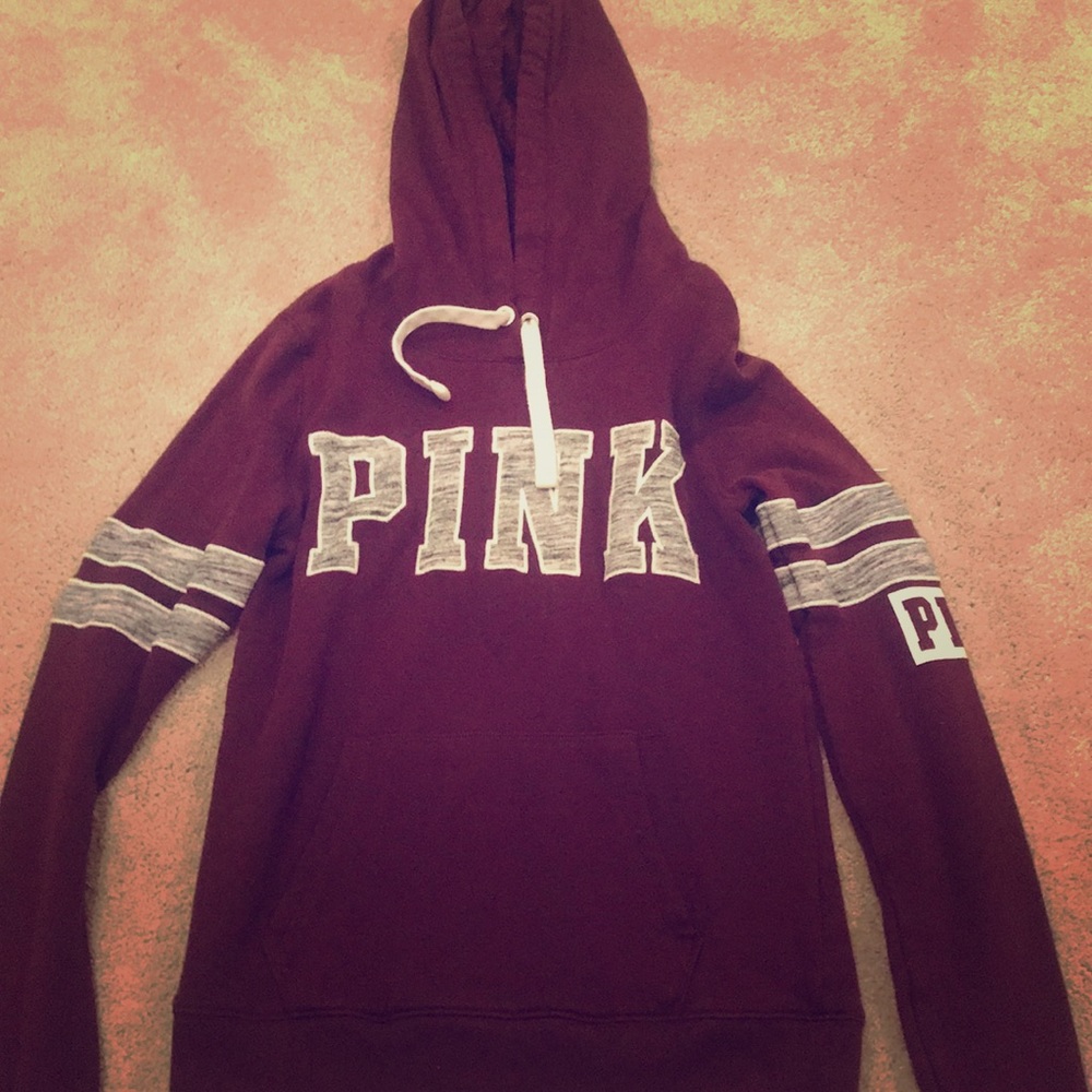 Pink hoodie